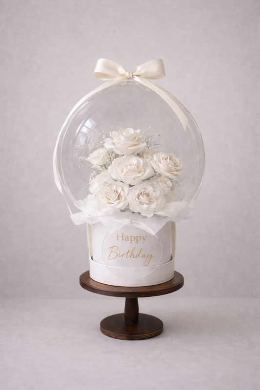'Ivory Classic Bouquet' Bubble