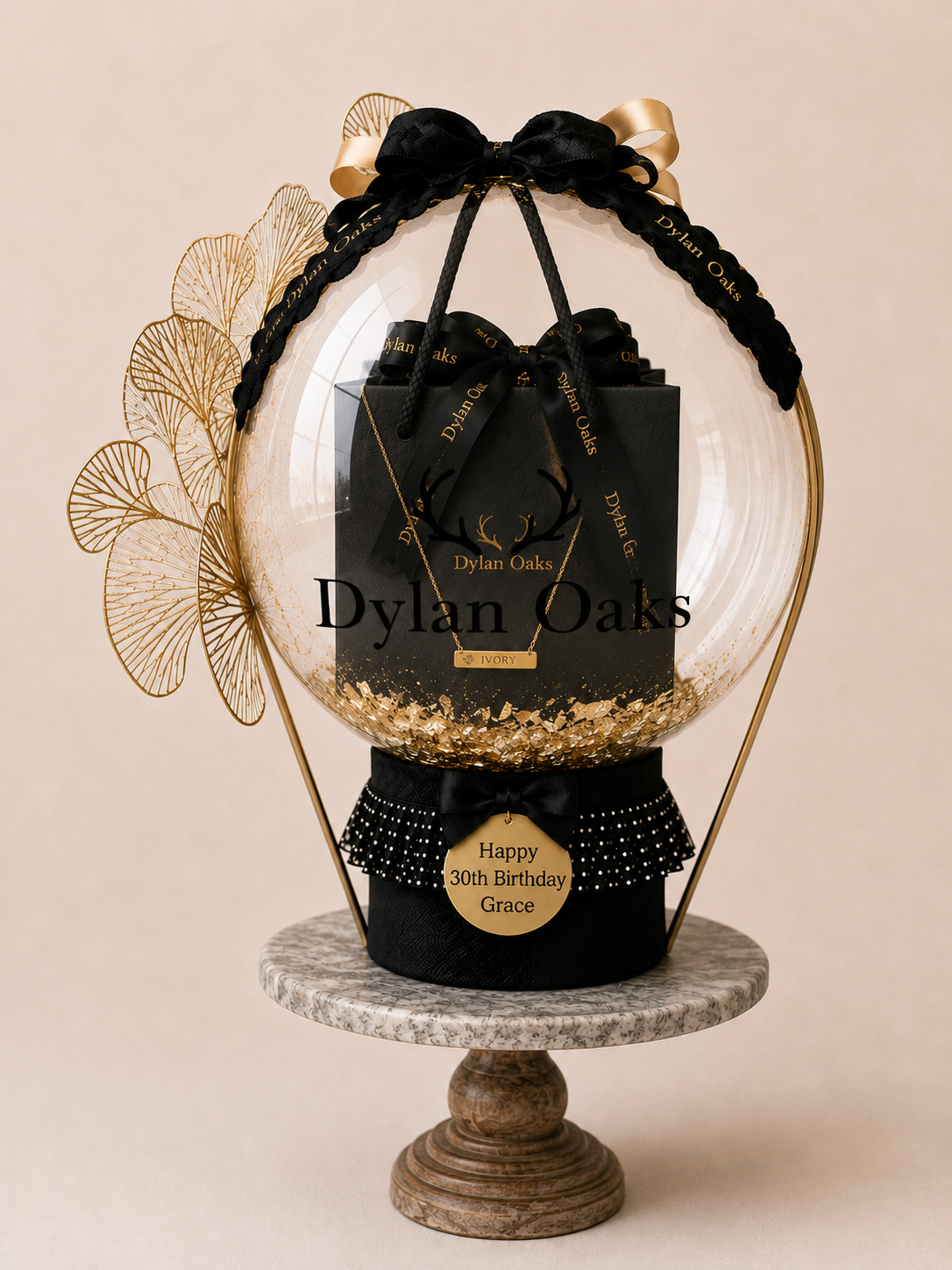 'Dylan Oaks Letter Bar' Bubble